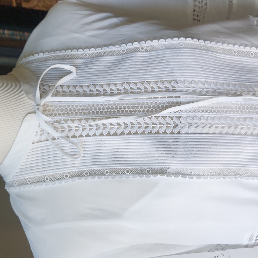 NWT BANANA REPUBLIC WHITE DRESS - Picture 2 of 6